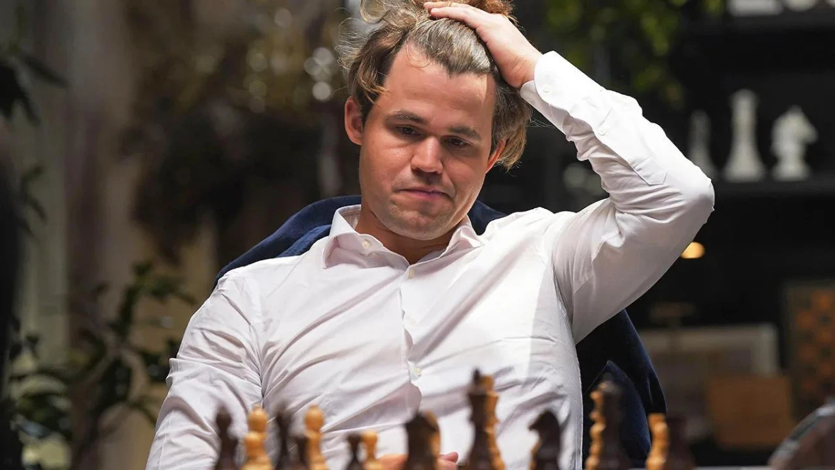 Magnus Karlsen Norvegiyadagi turnirda o‘yin stolini sindirishiga oz qoldi