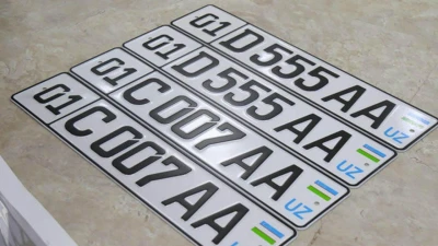 Auksionda eng qimmat “chiroyli” avtoraqam 421,1 mln so‘mga sotildi