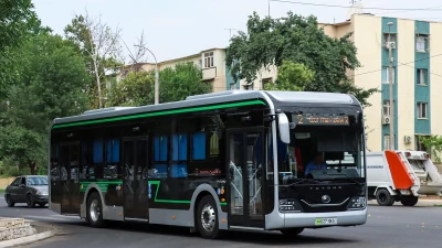 Toshkentda avtobuslar tezligi cheklandi