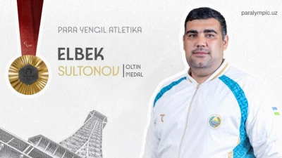 Para yengil atletikachi Elbek Sultonov oltin medalni qoʻlga kiritdi