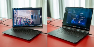 Lenovo bosh harakati bilan buriluvchi noutbukni namoyish etdi