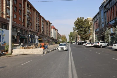 Тарас Шевченкодаги гастрономик кўча қурилишининг иккинчи босқичи бошланди